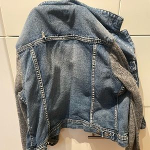 Silver jean jean jacket - won’t like 8 times